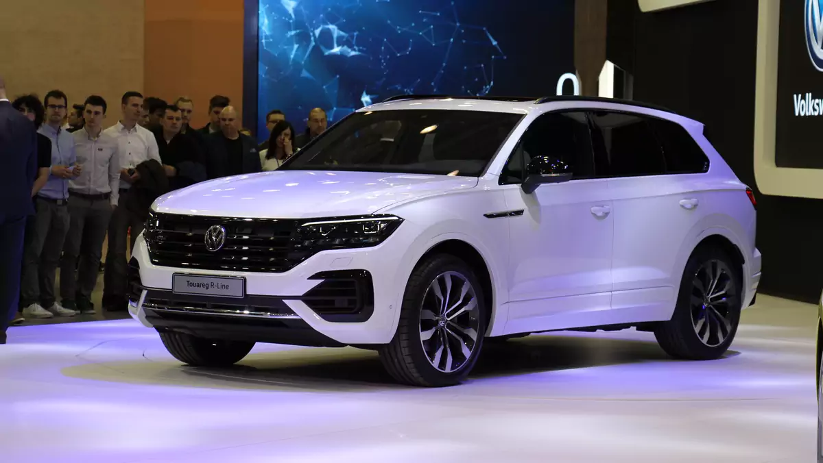 Volkswagen Touareg podczas Poznań Motor Show