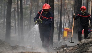 Požar u šumi Fontenblo, 14. jula
