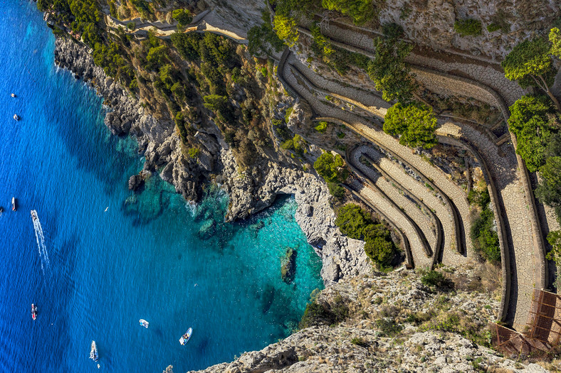 Via Krupp, Capri