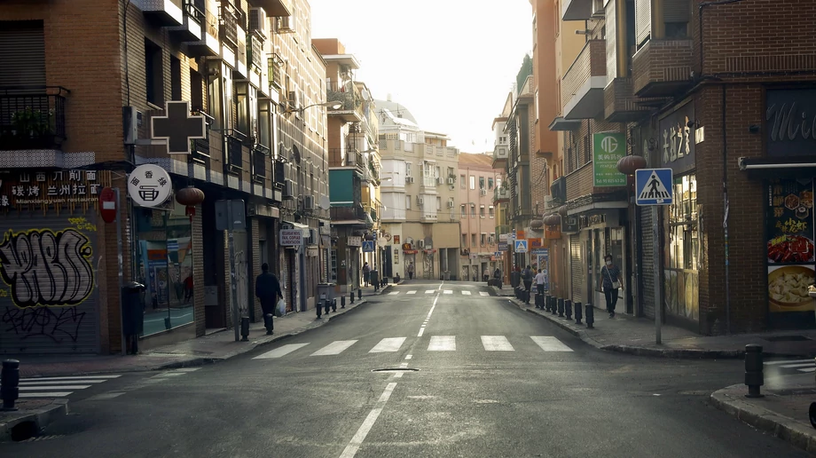 Dzielnica Usera w Madrycie objęta ograniczeniem poruszania się