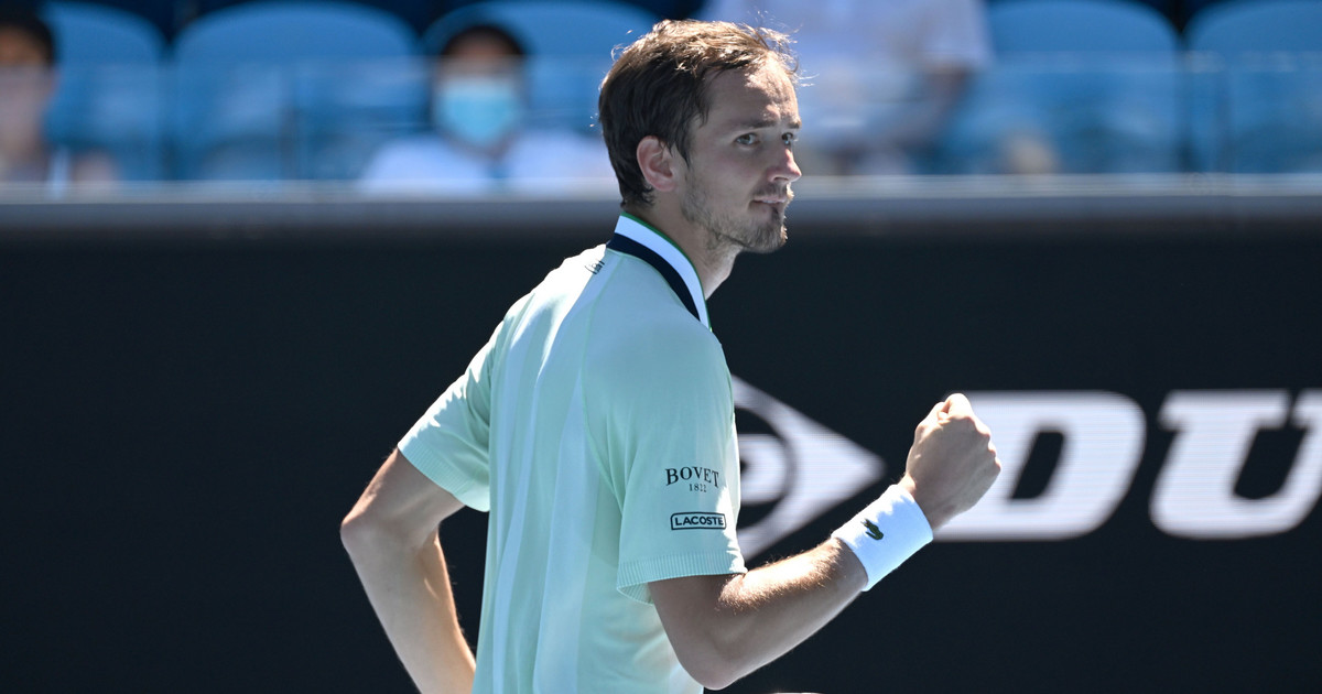 Daniil Medvedev en quart de finale.  Promotion fatiguée.  open d’Australie