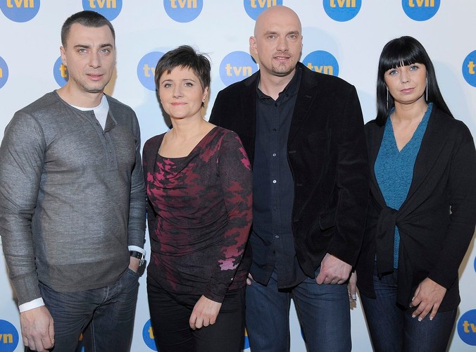 Ekipa programu 'W11 - Wydział Śledczy': Maciej Dębosz, Anna Potaczek, Rafał Kopacz i Anna Palka