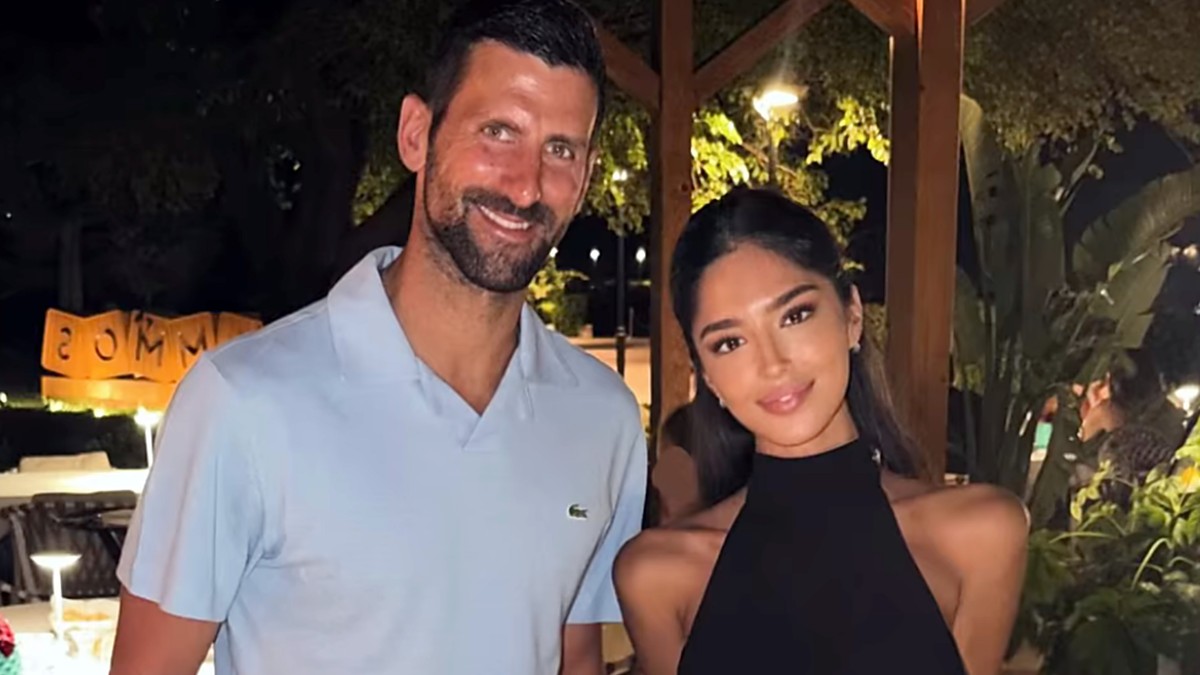Novak Đoković i Đina Džinović