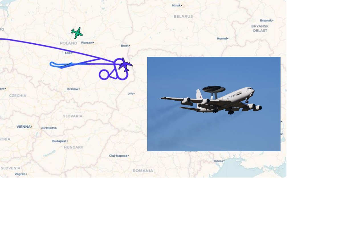NATO rozmieściło nad Polską specjalne samoloty