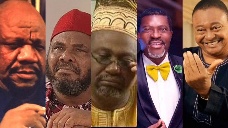 Alex Usifo, Pete Edochie, Kunle Bamtefa, Kanayo .O. Kanayo and Jide Kosoko 