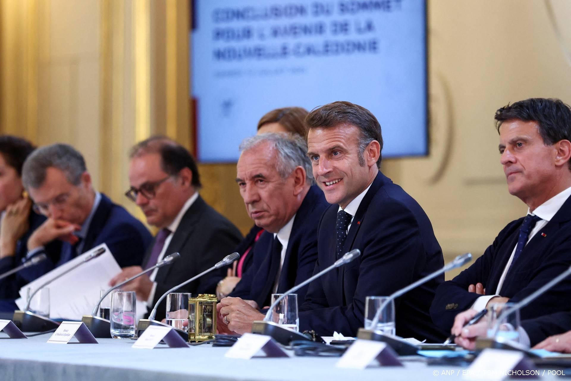 Frankrijk en Nieuw-Caledonië bereiken historisch akkoord