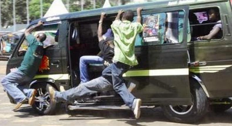 Kenyan matatu conductors