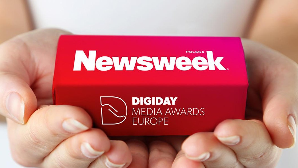 Nagroda Digiday Media Awards Europe dla newsweeka.pl