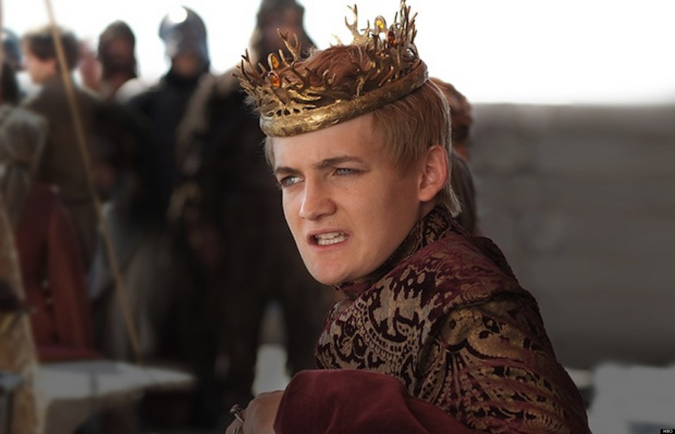 Król Joffrey w serialu "Gra o tron"
