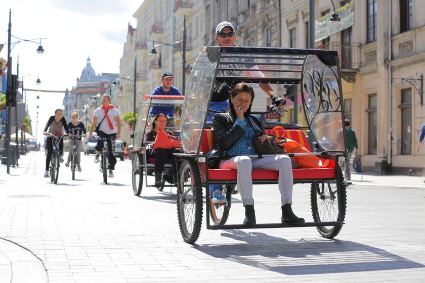 Nowe riksze w Łodzi - będzie konkurs