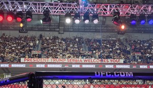 Transparent upućen Donaldu Trampu, UFC