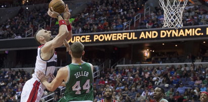 Gortat znów pomógł drużynie! Sukces Wizards!