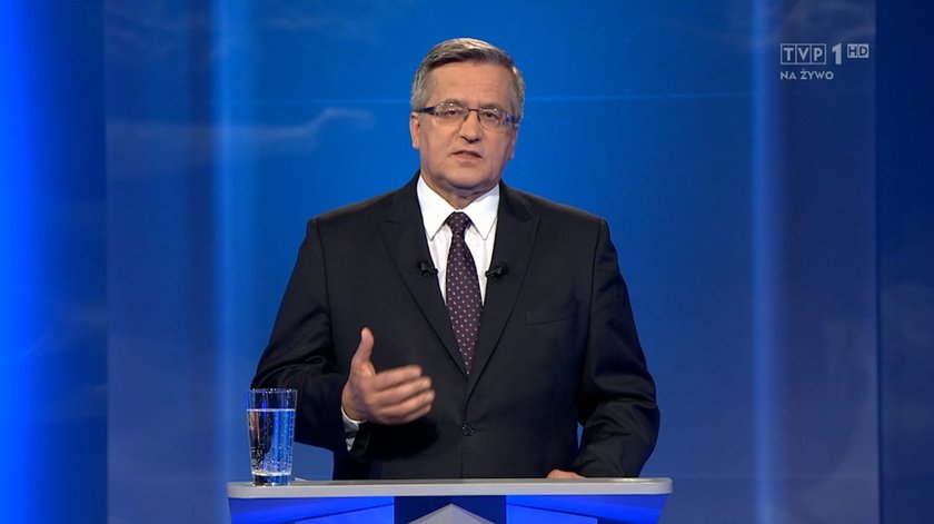 Debata Bronisław Komorowski-Andrzej Duda w TVP