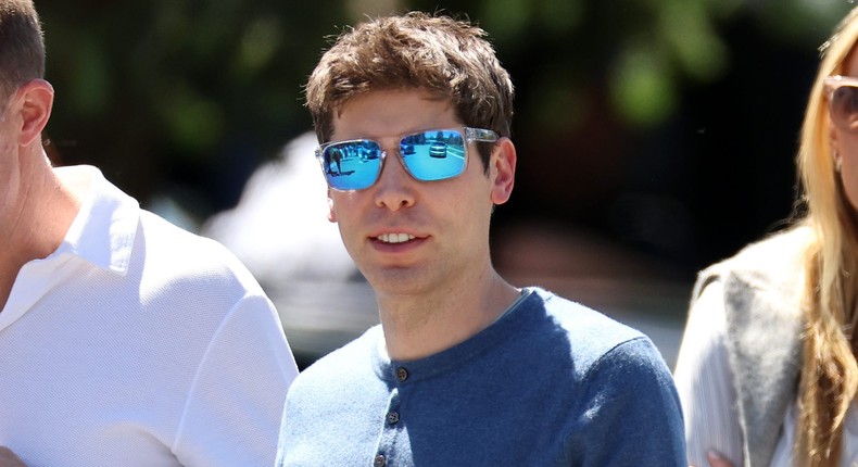 Sam Altman used to be anti-Burning Man but now he frequents the festival.Kevin Dietsch/Getty