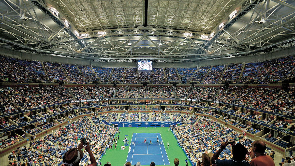 US Open, tenis, kort