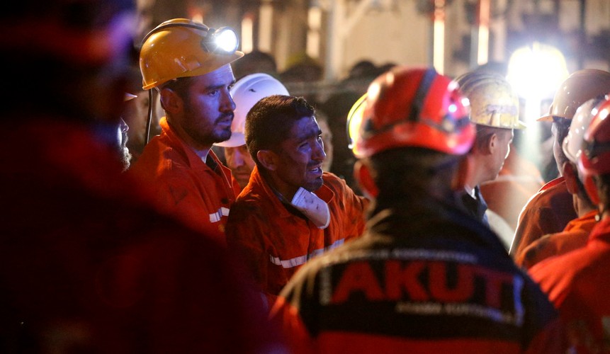 Akcja ratunkowa po katastrofie w kopalni w Soma w Turcji