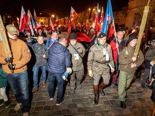 Antysemicki marsz w Kaliszu, 11 listopada 2021 r.