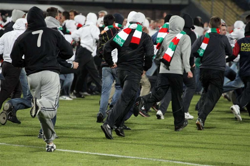 Zamknięty stadion Legii