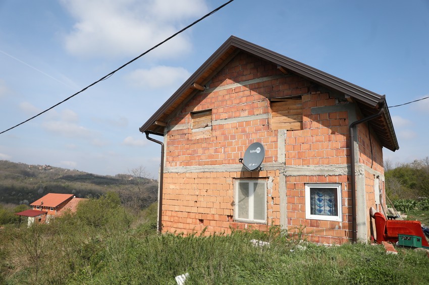 Kuća u kojoj je Stojan napao porodicu N. P.