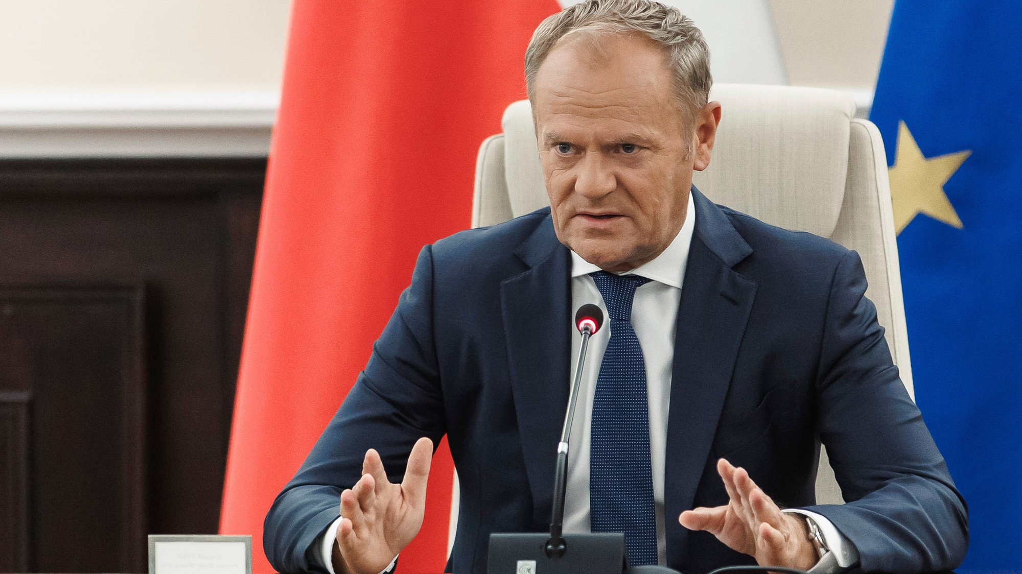 Poľský premiér Donald Tusk.