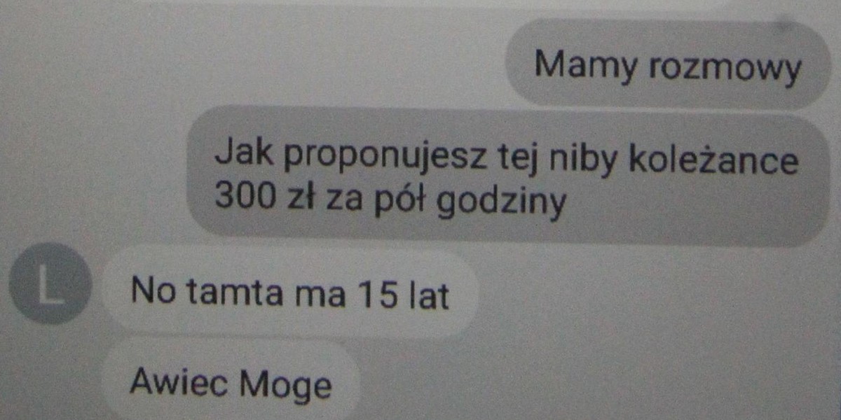 Złapałem pedofila, bo nagabywał moją koleżankę