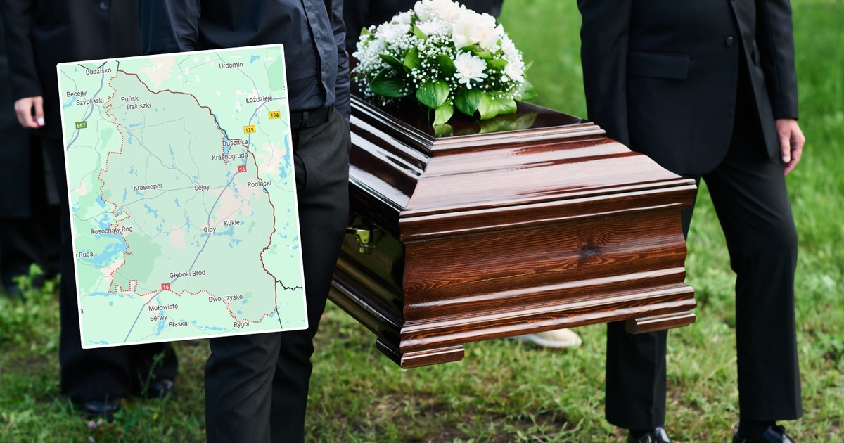 Wracał z pogrzebu. Mogło dojść do kolejnej tragedii