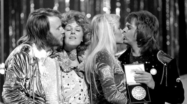Az ABBA nevét 1974-ben,
az Eurovíziós Dalfesztiválon ismerte meg a világ,
megnyerték a versenyt /Fotó: Northfoto