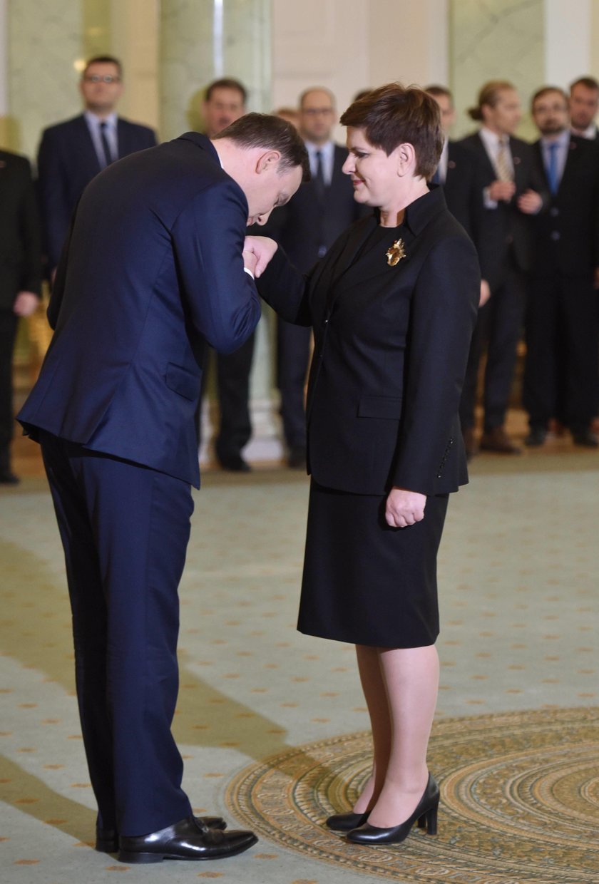 Andrzej Duda i Beata Szydło 