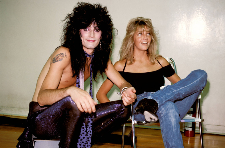 Tommy Lee i jego druga żona Heather Locklear