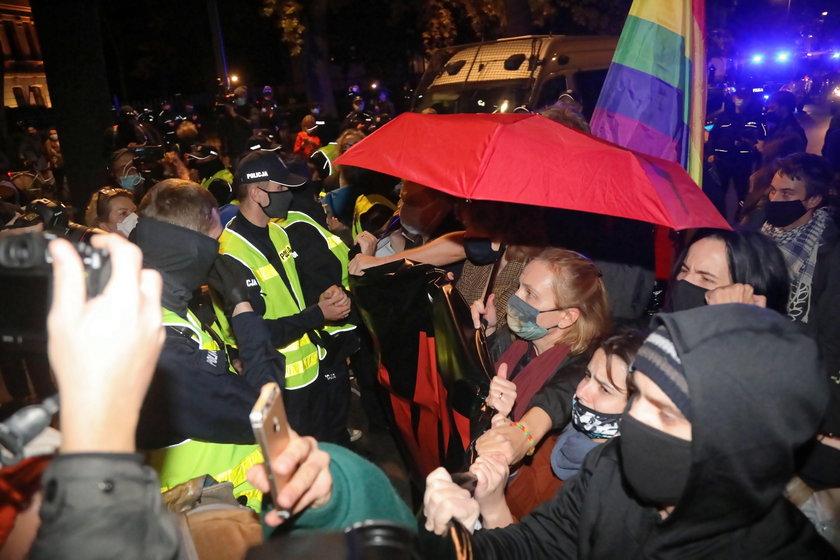 Protest "Nie oddamy naszych praw"