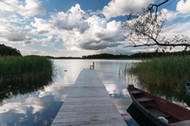 Wigry Mazury jezioro woda podróże turystyka urlop wakacje