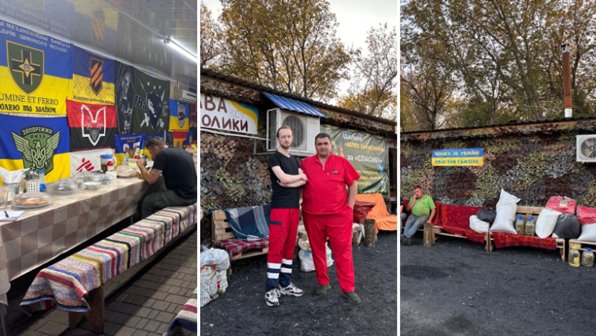 Punkt kontrolny między wojną a spokojem. Wyjątkowe miejsce w drodze na front