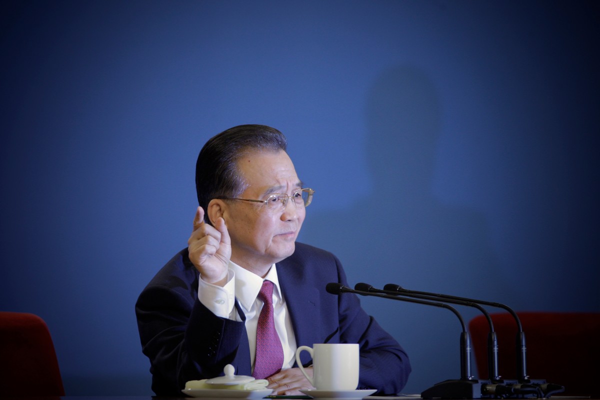 Wen Jiabao, premier Chin. Fot. Bloomberg