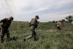 Obrona Bachmutu. Płk Czerewaty: Miasto jest zmiecione z powierzchni ziemi, ale...