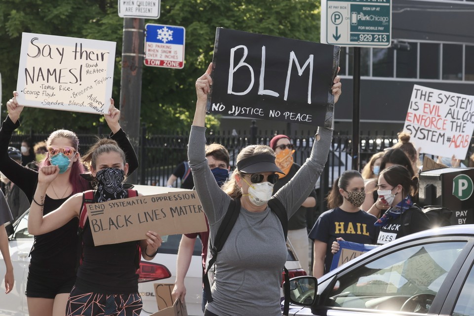 Protesty w Chicago po zabójstwie George'a Floyda