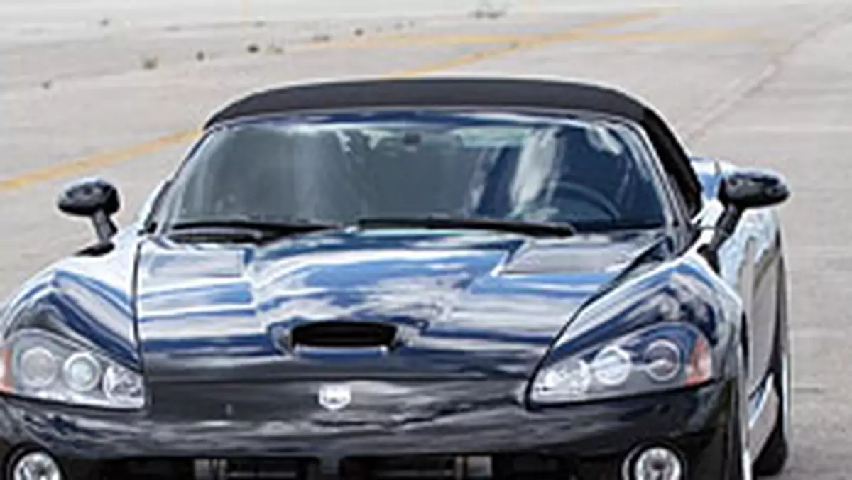 Dodge Viper na biopaliwo E85 pobił rekord świata (wideo)