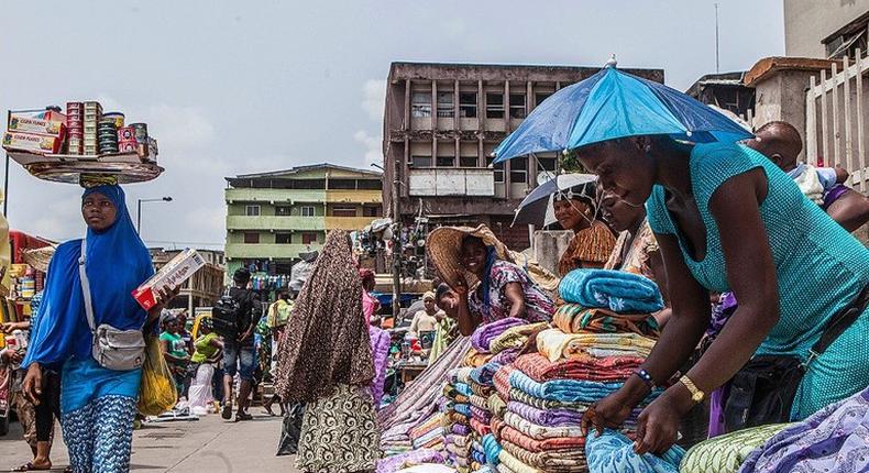 A typical Lagos market used to illustrate the story (theculturetrip)