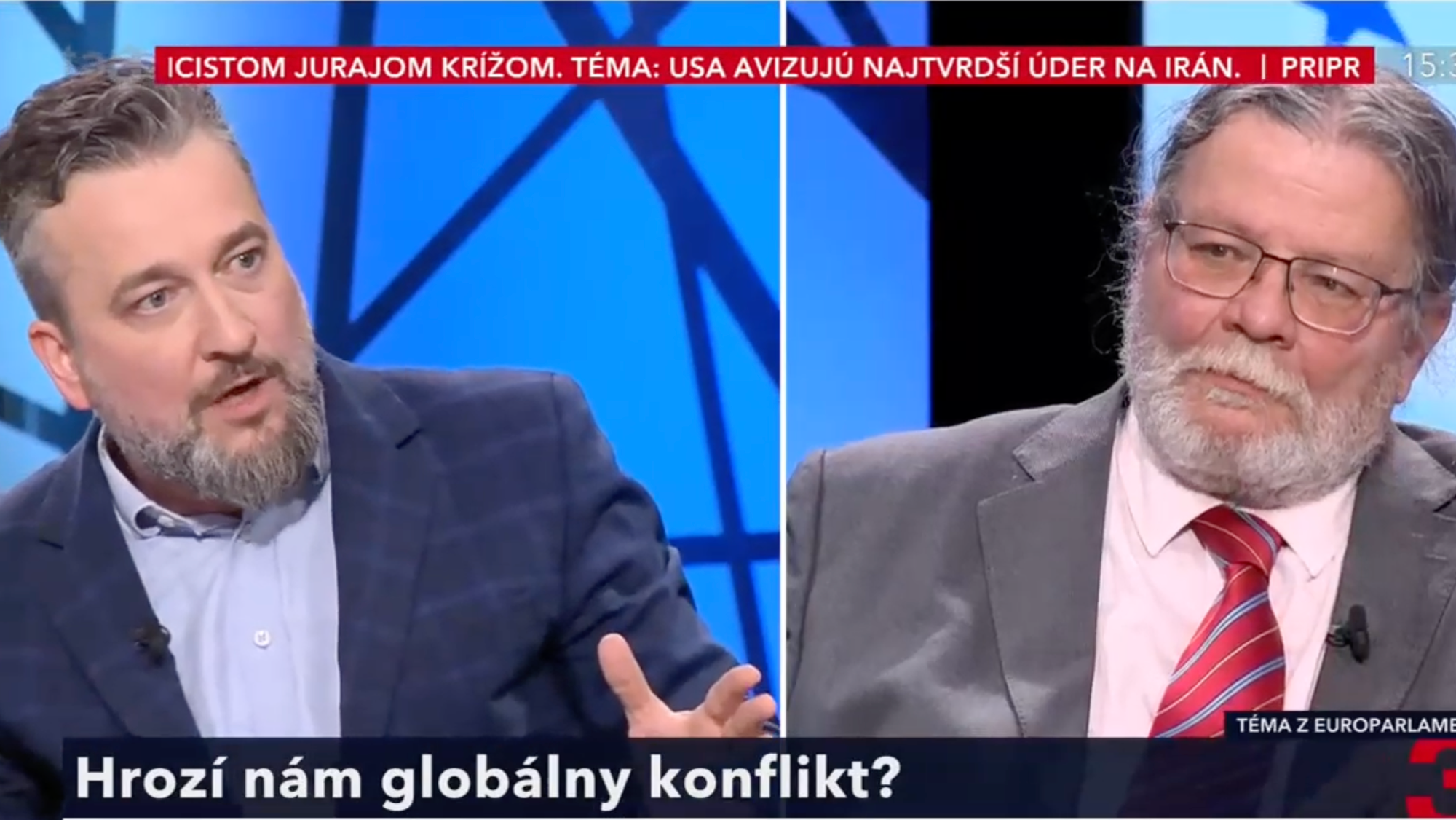 Ľuboš Blaha a Alexandr Vondra.