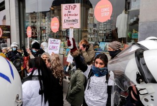 Belgia: 488 osób zatrzymano na demonstracji przeciwko obostrzeniom związanym z Covid-19