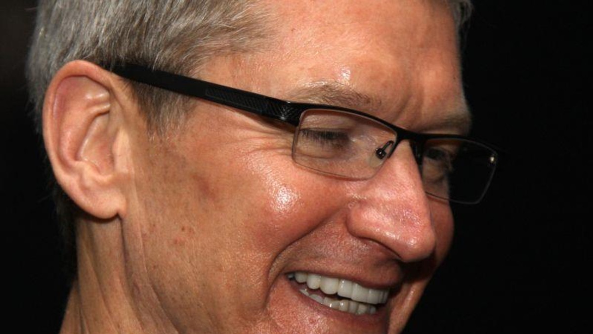 Tim Cook Apple twarz