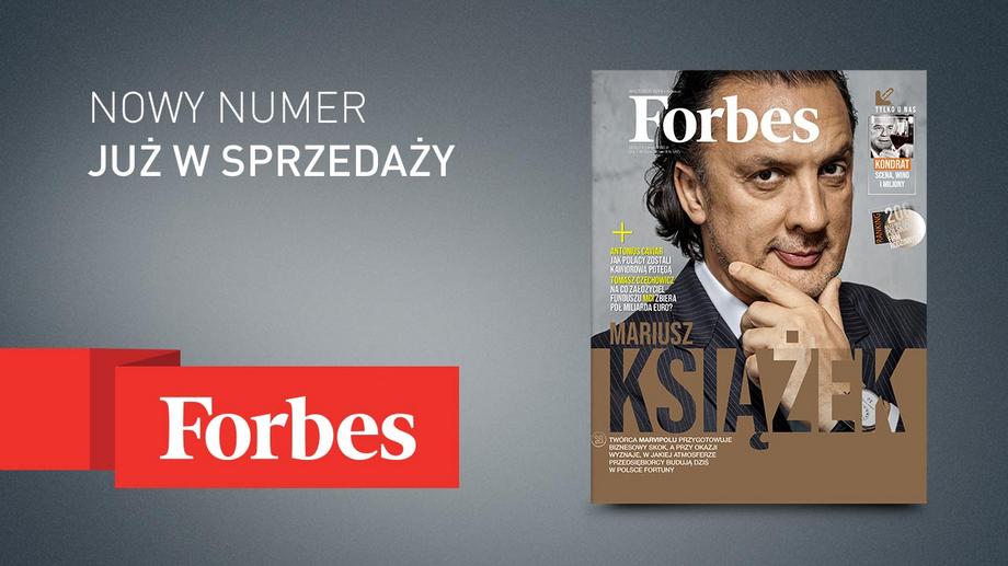 Wrześniowy numer magazynu „Forbes” już w sprzedaży!