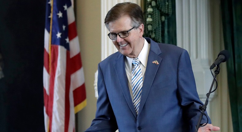 Texas Lt. Gov. Dan Patrick.