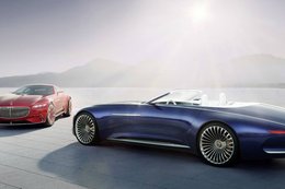 Luksusowy olbrzym w wersji cabrio. Oto Vision Mercedes Maybach 6