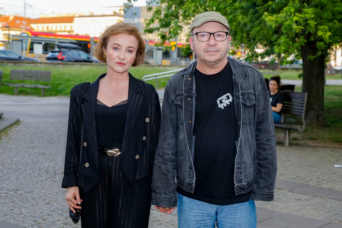 Gabriela Muskała i Zbigniew Zamachowski pojawili się razem na premierze filmu "Fin del Mundo?"