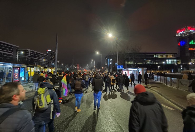 Strajk Kobiet w Warszawie, 29.01.