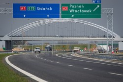 Autostrada A1 z Łodzi do Trójmiasta: odcinek Kowal-Czerniewice [ZDJĘCIA]