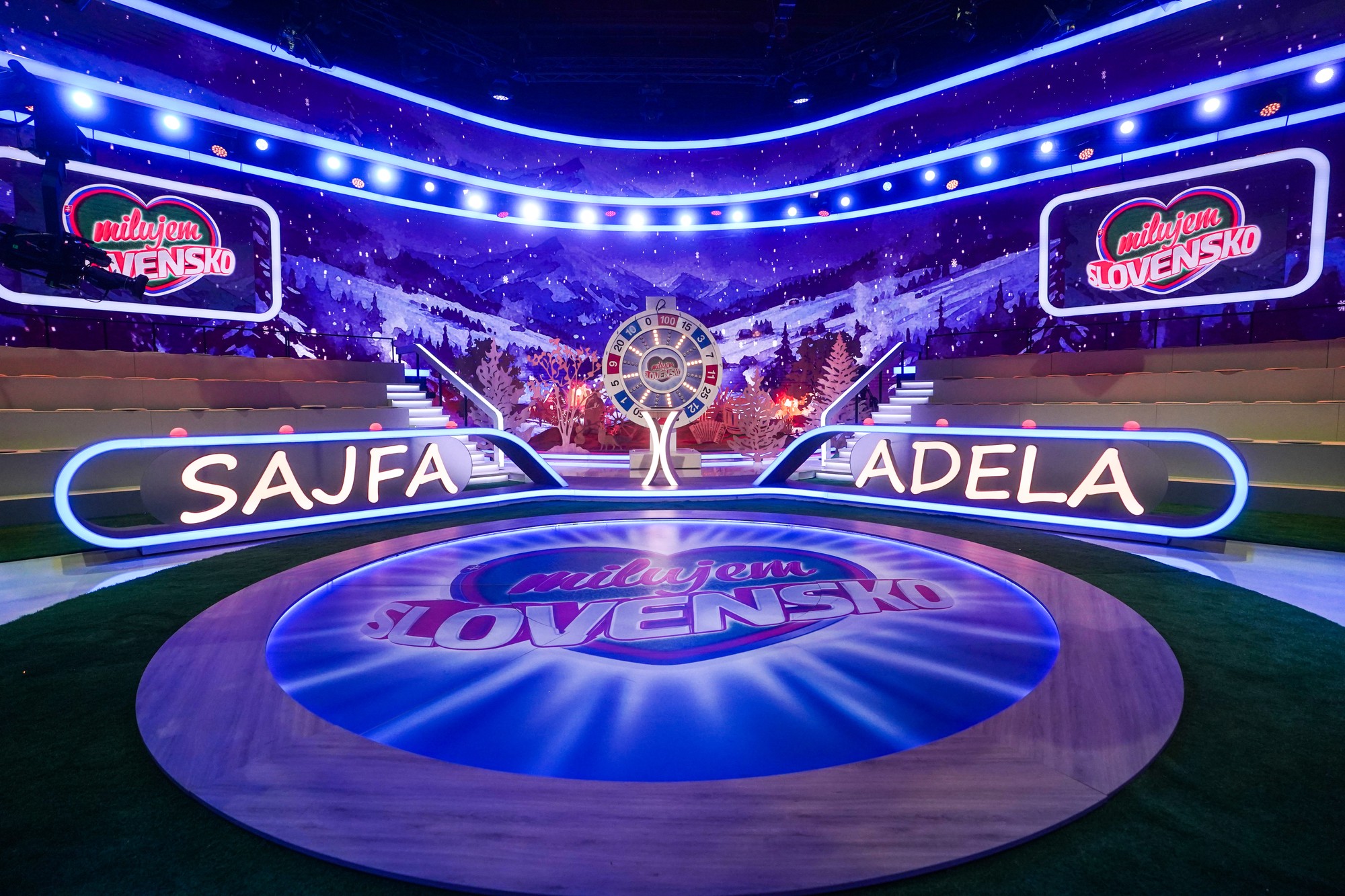 Šou Milujem Slovensko na JOJ-ke.