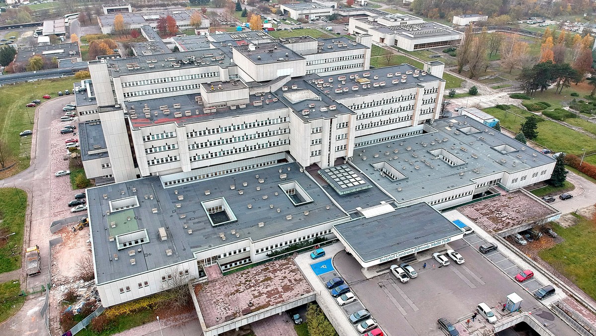 Pożar w Instytucie Centrum Zdrowia Matki Polki