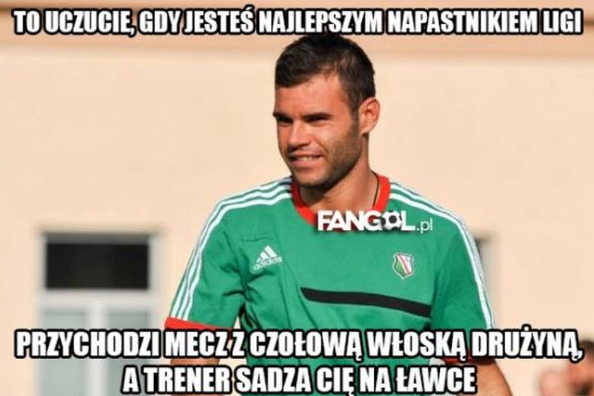 Memy po meczu Legia - Napoli. Galeria