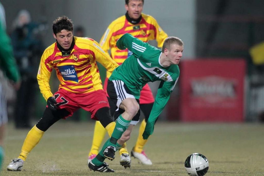 GKS Bełchatów - Jagiellonia Białystok x:x w meczu 17. kolejki ekstraklasy